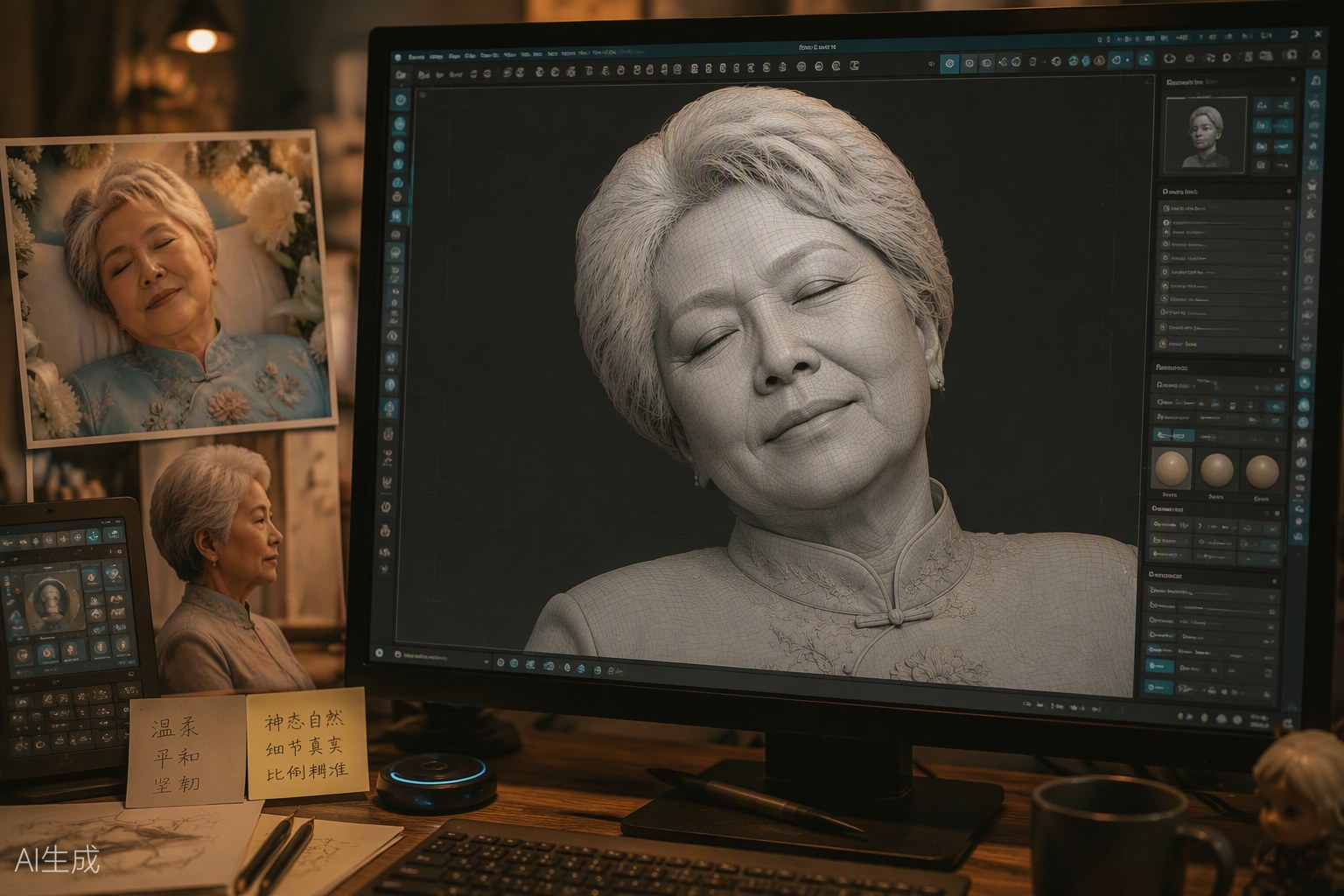 3D 面部重建 3D facial reconstruction